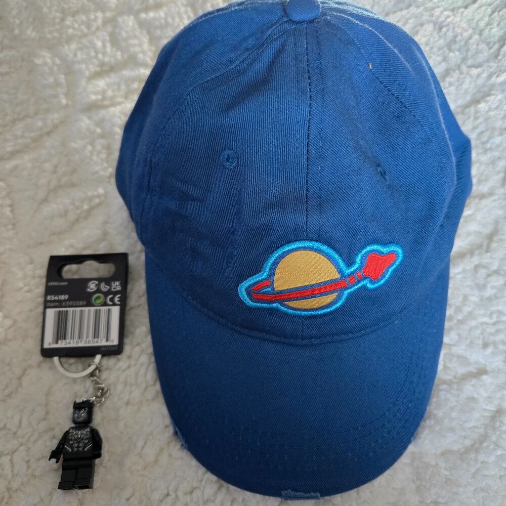Lego VIP Baseball Style Cap Hat New & Lego Black Panther Keychain New